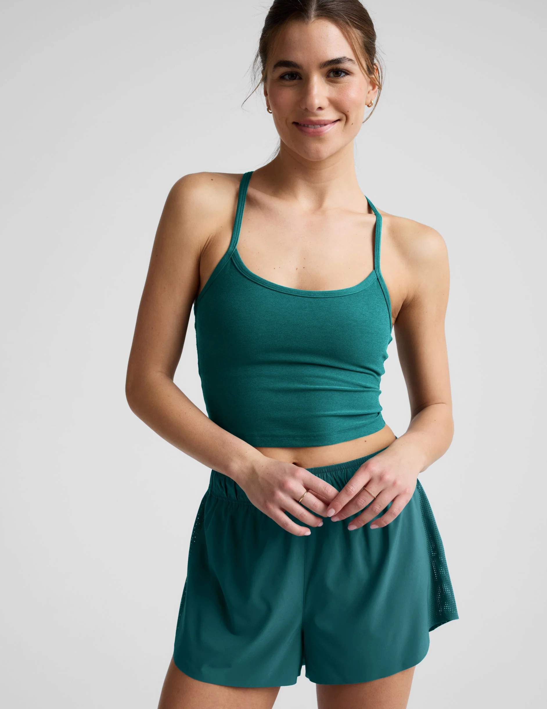 Spacedye Slim Racerback Cropped Tank | Beyond Yoga | Beyond Yoga