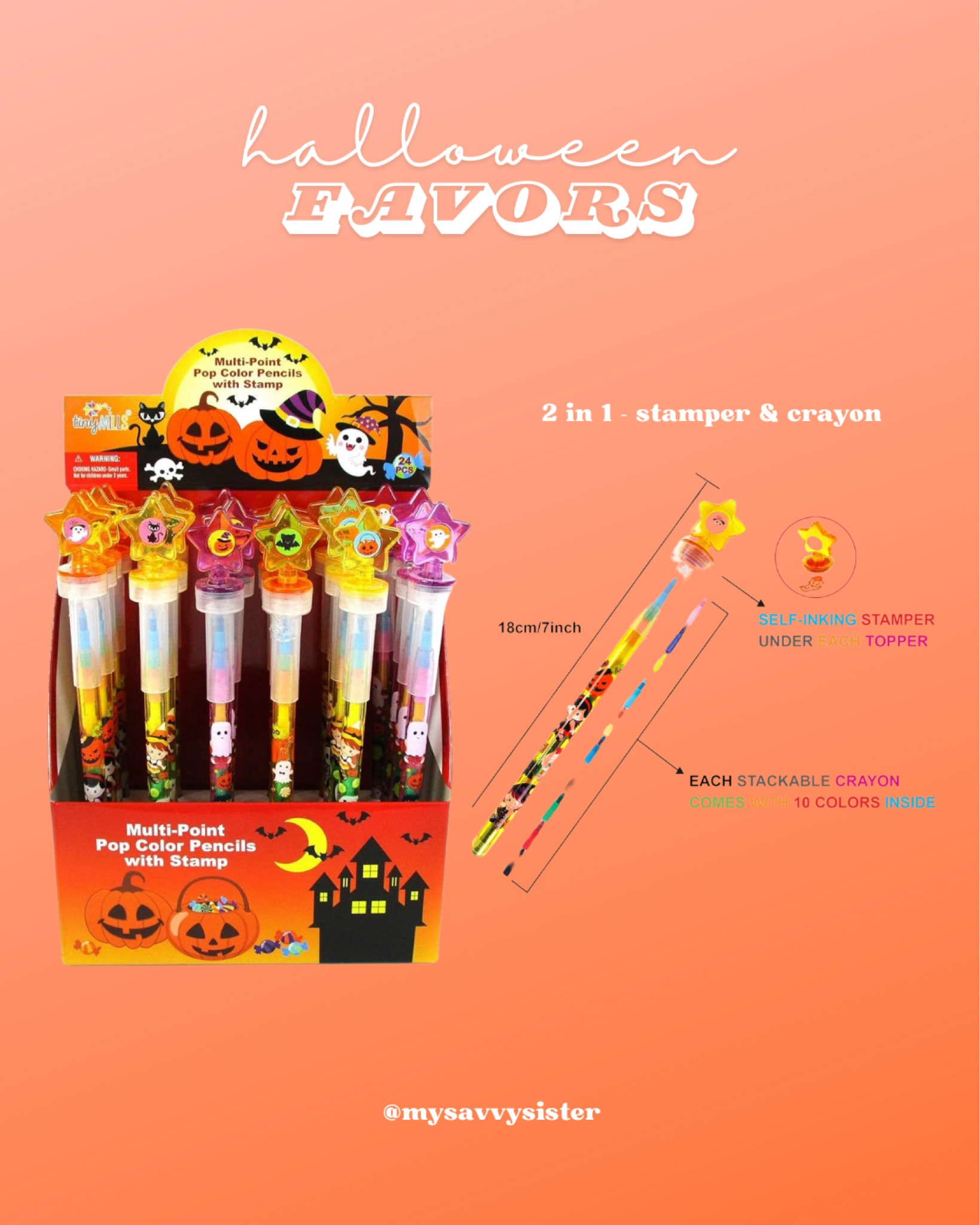 Halloween Favors | party favor, class reward, party prize, handout on Halloween | perfect for a birthday party or class party. 

#LTKSeasonal #LTKParties #LTKKids
