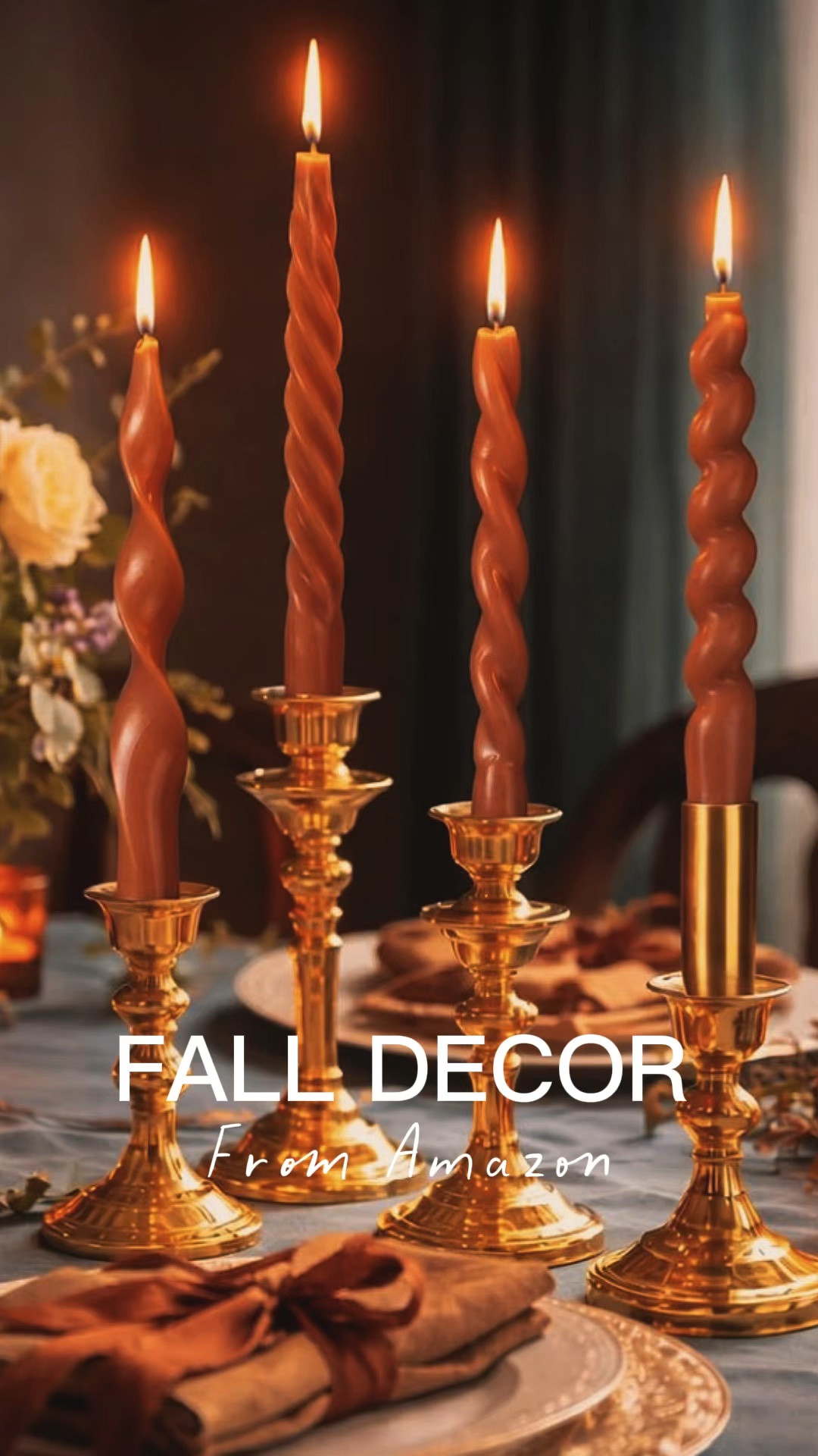 Fall is officially in the air! 🍂 Warm up your space with rich shades of brown, rust, and gold. From cozy plaids and flickering candles to dried floral arrangements, these essentials will keep your home feeling seasonal from September all the way through December. #FallHomeDecor #CozyHome #AutumnVibes

#LTKSeasonal #LTKHome #LTKOver40
