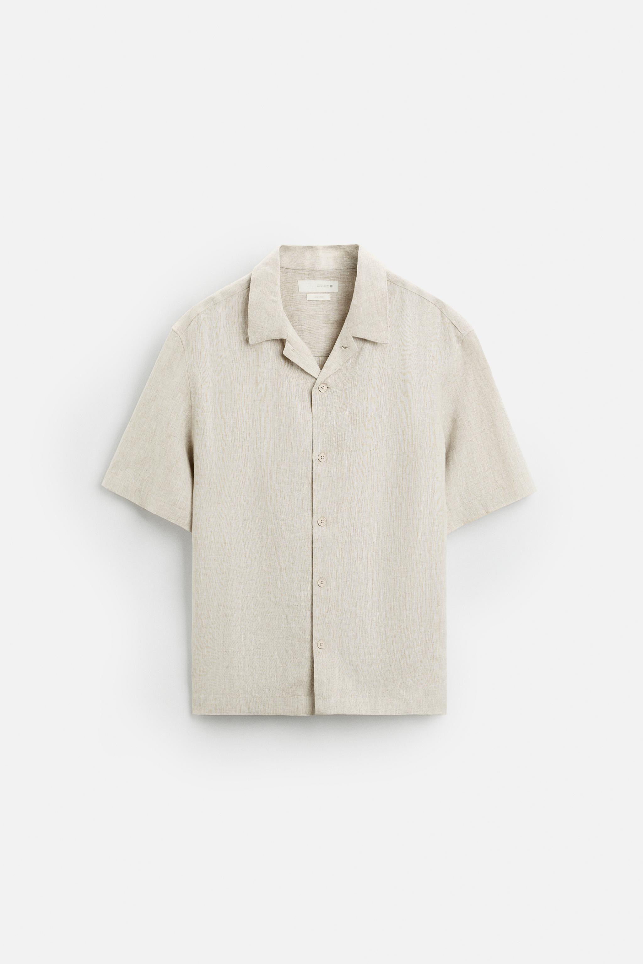 100% LINEN SHIRT | Zara US