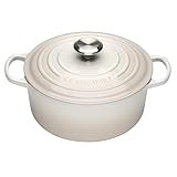 Le Creuset Enameled Cast Iron Signature Round Dutch Oven, 4.5 qt., Meringue | Amazon (US)