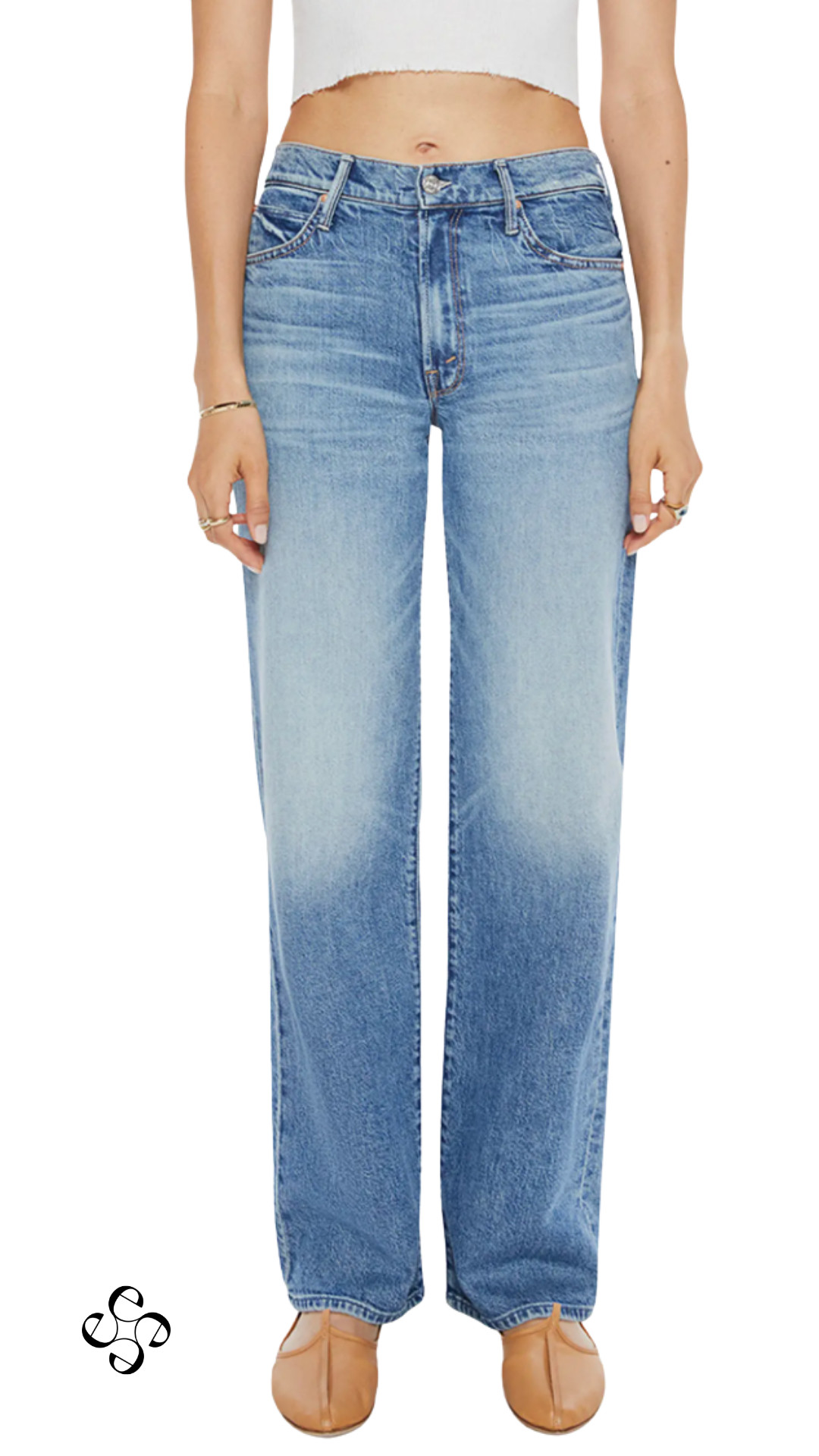 These high-waisted wide-leg jeans are one of those pairs that balance structure and comfort perfectly. They are relaxed through the leg with soft stretch denim that moves with you all day. High-rise wide-leg jeans, stretch denim, and relaxed fit silhouettes are dominating right now, and this style has quietly become one of my best sellers. The faded finish makes them easy to dress up or down for everyday outfits. Comfortable. Flattering. Reliable. 

 #LTKgrwm #LTKootd #LTKPetite