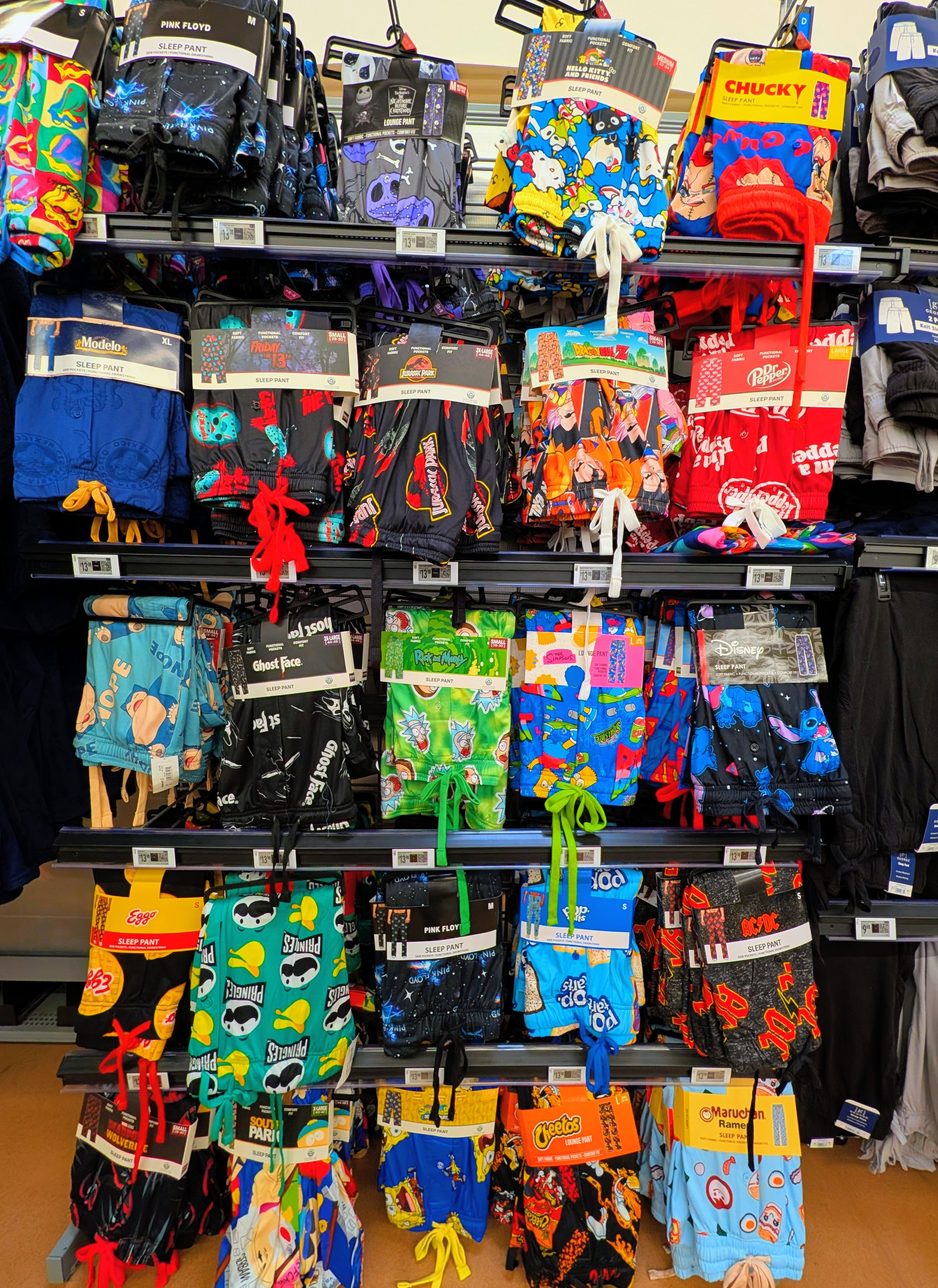 Super soft Men's character pajama pants at Walmart for under $14!! 👖🔪🖤

#LTKMens