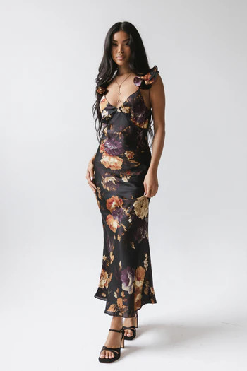 Nixon Floral Maxi Dress | Böhme US