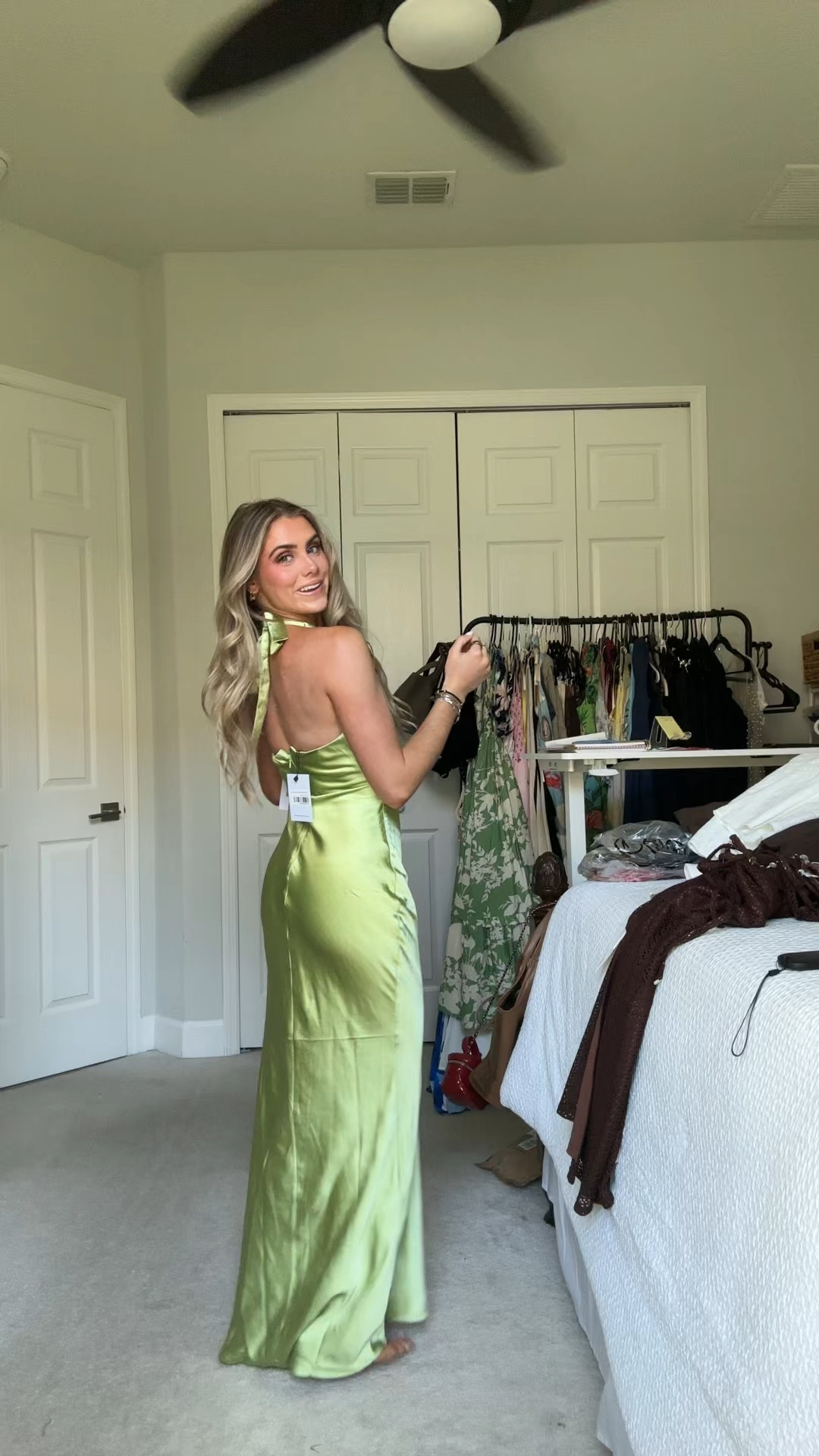 Princess Polly size is 2. GLORIANA HALTER MAXI DRESS GREEN. Use my code SLOANE20! Prom dress. Wedding guest dress. Green maxi dress Princess Polly. @princesspolly I wear the size US 2 in Princess Polly typically but always recommend sizing up because their clothing tends to run small. 
#tryon #tryonwithme #tryonhaul #princesspolly #springstyle #springvibes #springoutfits #springfashion #summerlooks #summeroutfit #summervibes #capsulewardrobe #fashioninspo #outfit #outfitinspo #princesspollyhaul #princesspollytryonhaul #princesspollytryon #fyp 

#LTKWatchNow 

#LTKWedding #LTKSaleAlert #LTKFindsUnder100