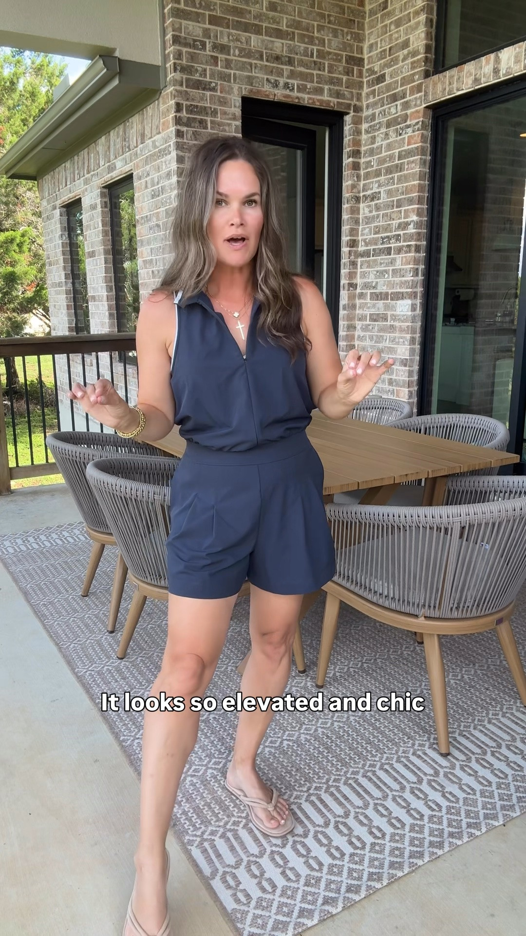 An active romper that feels so high end! Flattering fit, athletic material a perfect mom outfit #targetfashion #targetfinds

#LTKootd #LTKmomlife #LTKgrwm