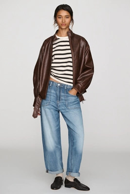 The Jenna Mid-Rise Relaxed Jeans by Pilcro | Anthropologie (US)