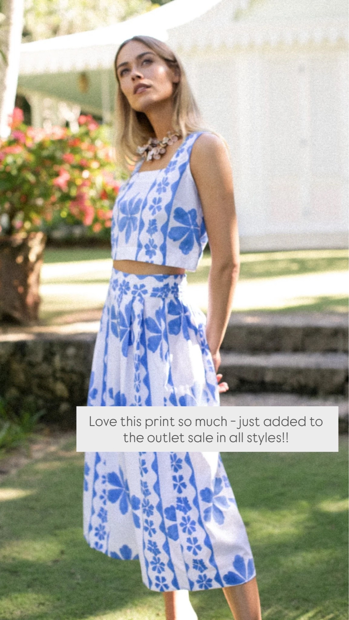 Love this Marea print so much - just added to the outlet sale in all styles!! So perfect for summer.

#LTKSaleAlert #LTKootd #LTKdayinmylife