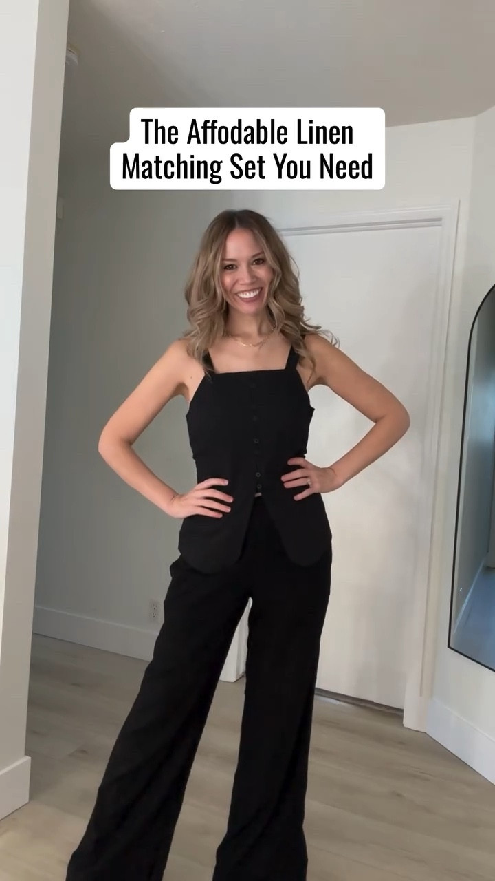 Matching sets are one of the easiest outfit formulas.

Especially in linen.

Polished enough to look intentional
Lightweight enough for warm weather
And the pieces work with everything else in your closet.

Comment SHOP if you want the link ✨ #matchingset #targetstyle #ootd