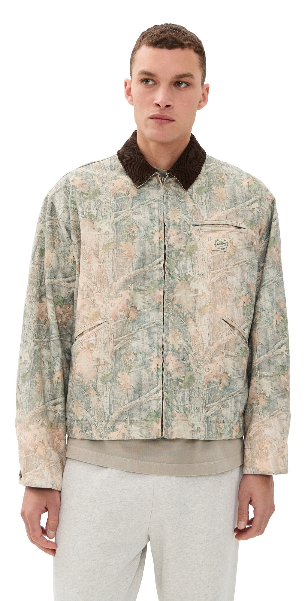 Museum of Peace and Quiet Utility Canvas Work Jacket Camouflage S | Shopbop
