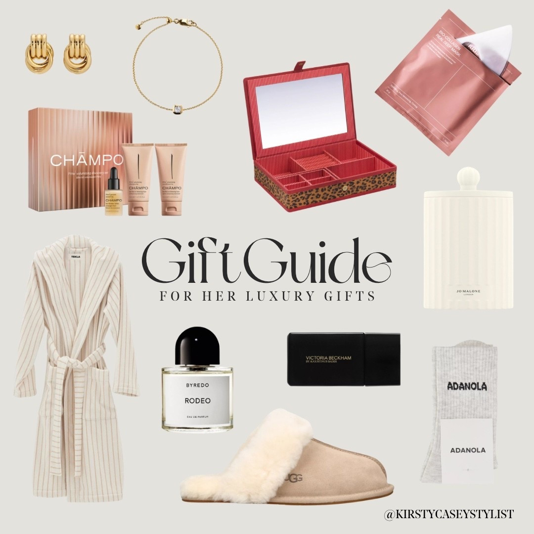 Luxury gifts for her! All things beauty, cosy and perfect for an evening pamper 🫶🏼

#LTKbeauty #LTKluxury #LTKgiftguide