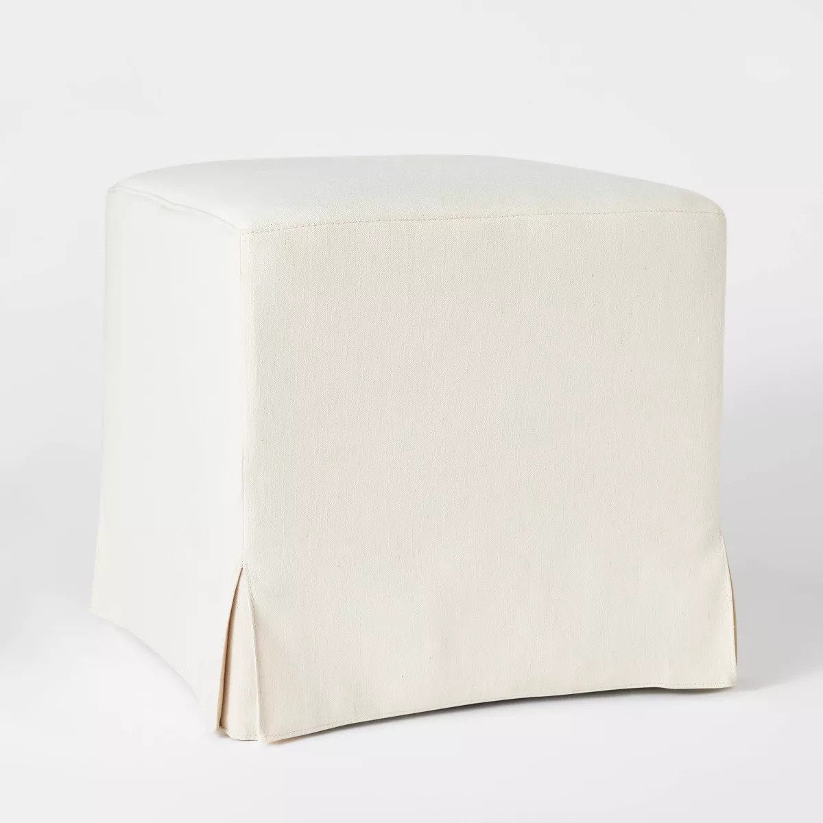 Lynwood Slipcover Cube Ottoman - Threshold™ designed with Studio McGee | Target