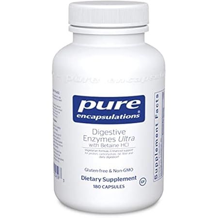 Pure Encapsulations Digestive Enzymes Ultra | Supplement to Aid in Breaking Down Fats, Proteins, and | Amazon (US)