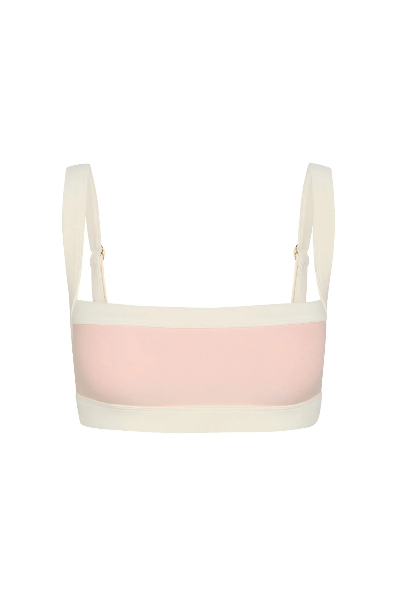 Outpost Bra - Heather Powder Pink/Ivory | Monday Swimwear