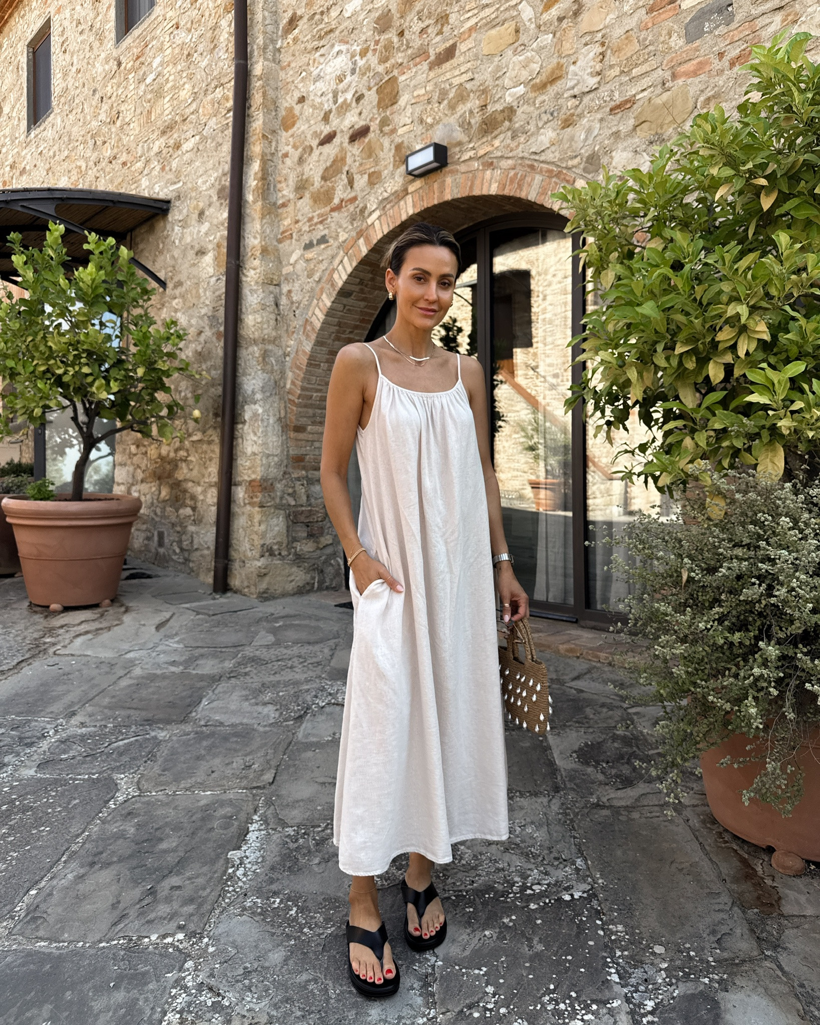 How I wore one of my favorite dresses from Aritzia in Italy, it works for a beach cover up, or for date night, so versatile

#LTKTravel #LTKOver40 #LTKSeasonal