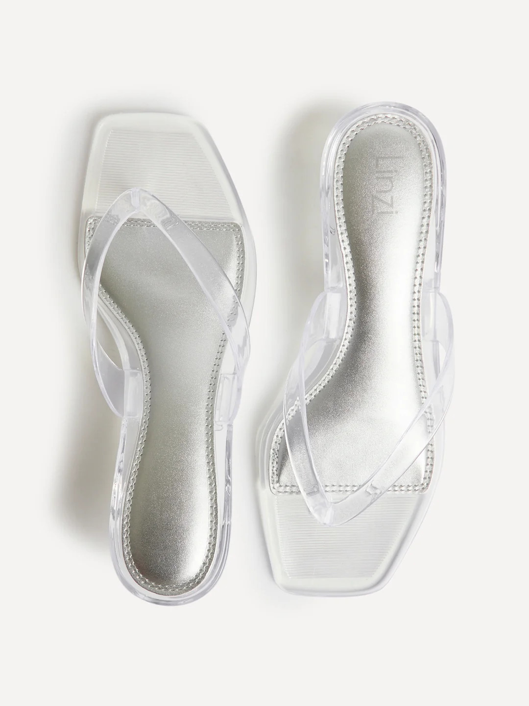 Cher Perspex Jelly Heeled Sandals | Linzi Shoes