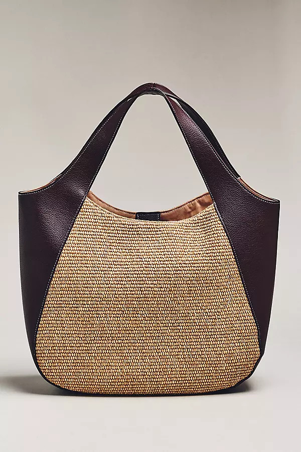 The Sonia Raffia Slouchy Tote Bag | Anthropologie (UK)