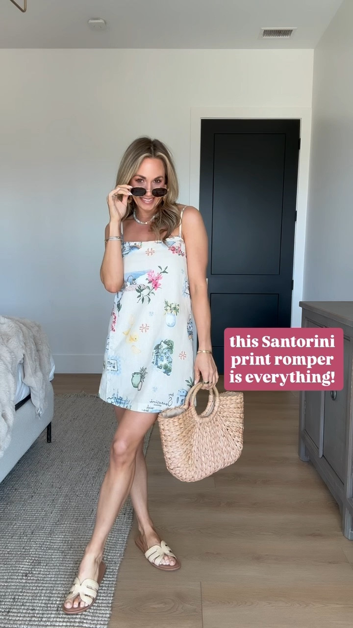 Abercrombie NEW Santorini inspired dress! So cute for spring and summer! // I’m 5’3 for reference wearing a size xs! 

#LTKgrwm #LTKootd #LTKSeasonal