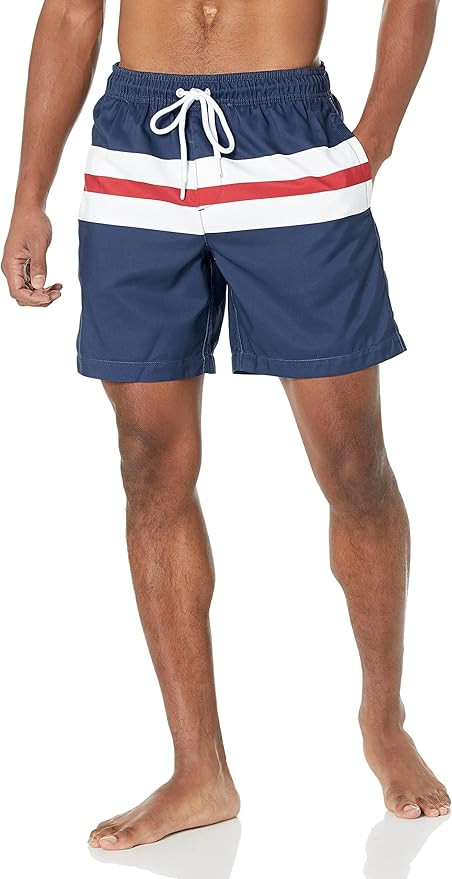Amazon Essentials Men's 7" Quick-Dry Swim Trunk - Discontinued Colors | Amazon (US)