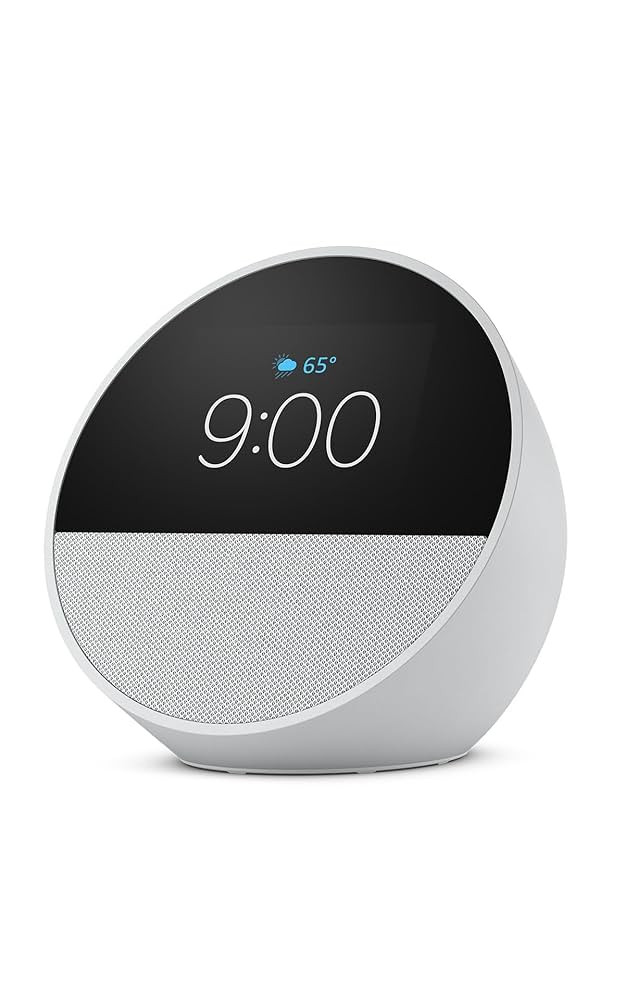 Amazon Echo Spot (newest model), Great for nightstands, offices and kitchens, Smart alarm clock w... | Amazon (US)