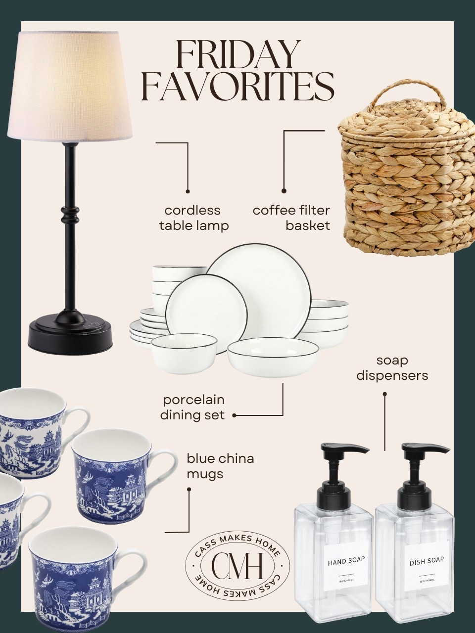 Friday Favorites kitchen edition! 

#LTKHome #LTKStyleTip #LTKFamily