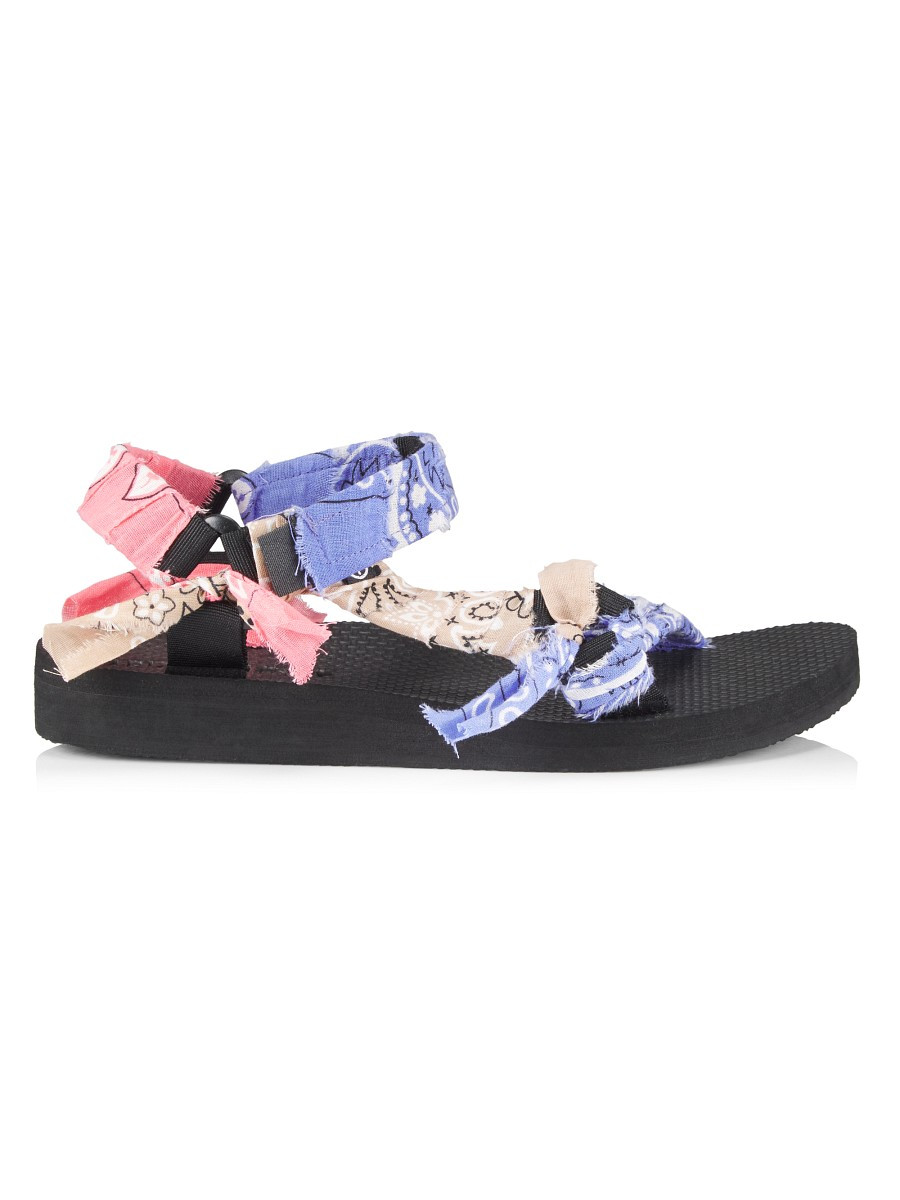 Arizona Love Women's Trekky Bandana Sandals - Purple Multicolor - Size 40 (10) | Saks Fifth Avenue OFF 5TH