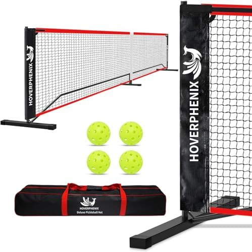 Pickleball Net for Driveway, Portable Pickleball Net System with Regualtion Size 22FT Pickle Ball... | Amazon (US)