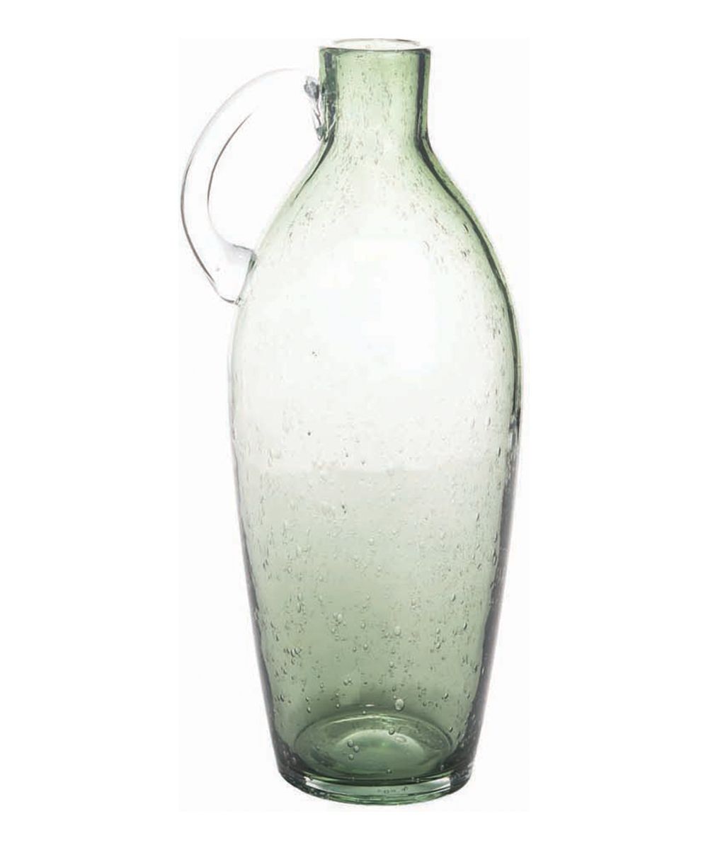 Foreside Vases Green - Mint Bubble Glass Vase | Zulily