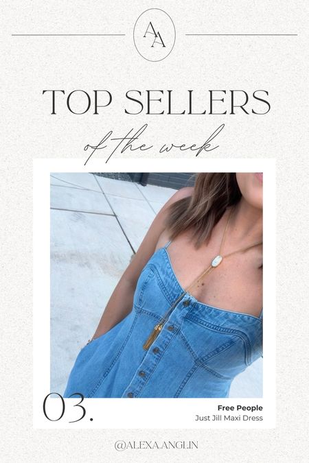 Top sellers of the week— Just Jill Maxi Dress from Free People! 

Wearing a size xs- also available in a washed black or white version. Buttons are functional (great if you’re nursing) & straps are adjustable! Would be so cute for a country concert & my entire look is linked here! 

#LTKSeasonal #LTKParties #LTKStyleTip