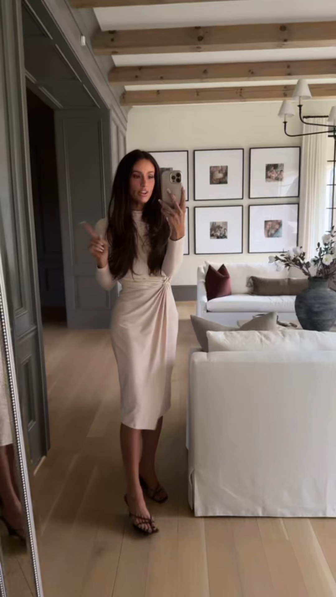 Baby shower dress, neutral dress, date night outfit

#LTKdayinmylife #LTKWorkwear #LTKootd