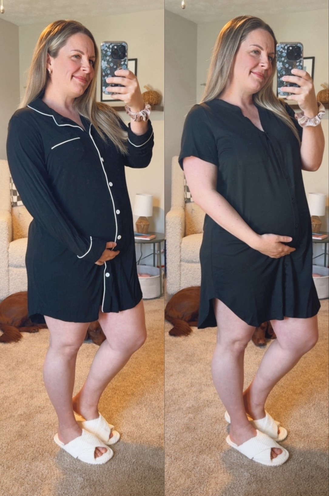 Loungewear 
Bump 
Postpartum 
Breastfeeding friendly 

#LTKBump #LTKBaby #LTKmomlife