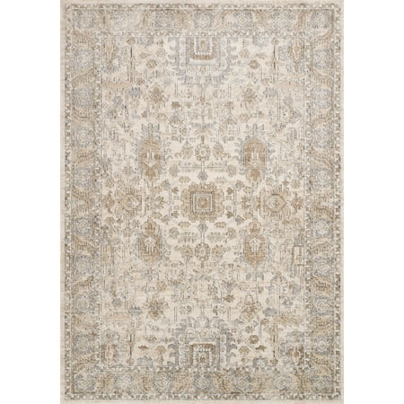 Loloi II Teagan Oriental Ivory / Sand Area Rug | Walmart (US)