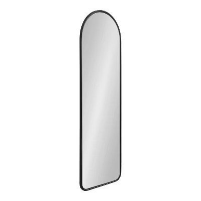 Kate and Laurel Caskill Arch MDF Full Length Mirror, 16x48, Black | Target