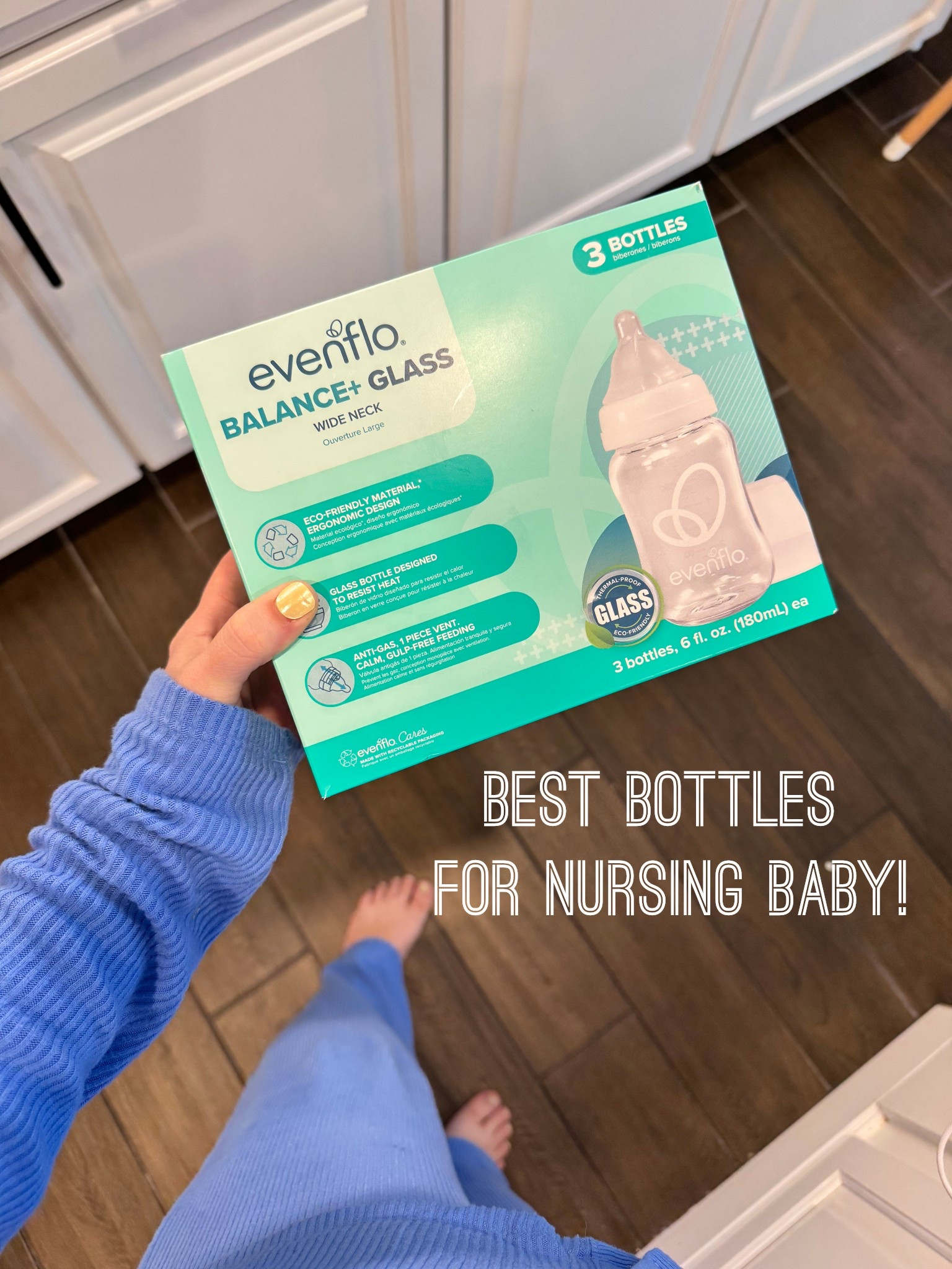 Yes an only bottle fed baby & a nursing and bottle fed baby should have different bottles! A bottle only fed baby might take a bottle a nursing baby won’t take its very common! Keep in mind opt in for slow flow nipples, even if your baby goes beyond the age it recommends, breastfed babies that also nurse are use to a slow flow latching and pulling milk after a letdown.

🍼linking the best bottles for a nursing baby if you plan on switching back and forth from breast to bottle, all recommendations from LCs not influencers:

1. Evenflo balance wide neck bottles, I opt on for their glass bottles but you don’t have to. 

2. Pigeon bottles! Again they have  wide neck nipple which is what you want. They come in glass options as well 

3. Lansinoh again they have wide neck nipple comes in glass or plastic 

4. Dr. Brown's Natural Flow Anti-Colic Options+ Narrow Baby Bottle, 4 oz/120 mL, with Level 1 Slow Flow Nipple