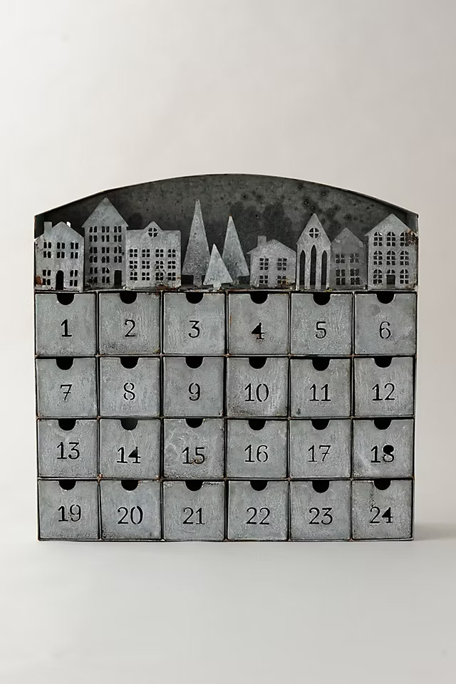 Concordville Zinc Advent Calendar | Anthropologie (US)
