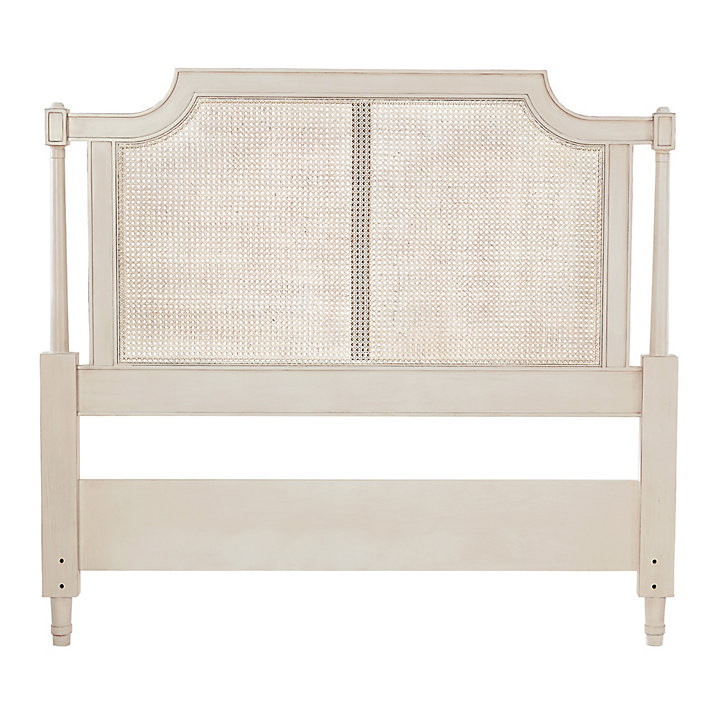 Villandry Cane Headboard Handmade Solid Mahogany with Mounting Hardware | Ballard Designs, Inc.