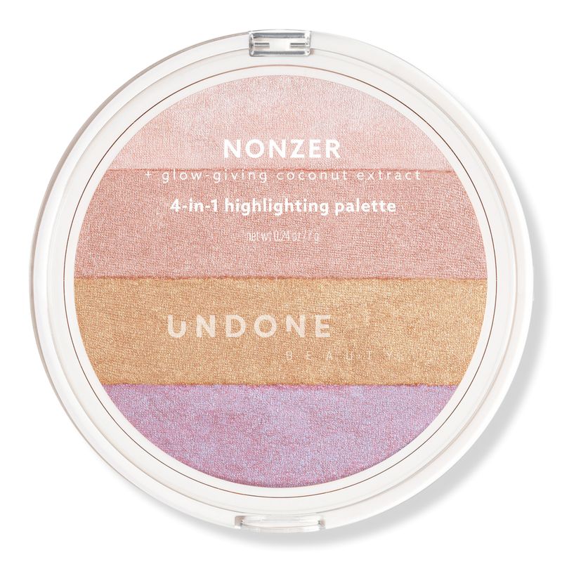 Undone Beauty Nonzer 4-in-1 Highlighting Palette | Ulta Beauty | Ulta