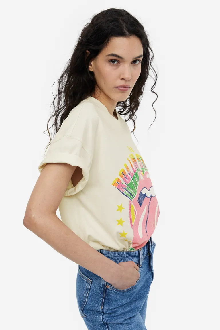 Oversized Printed T-shirt | H&M (US + CA)