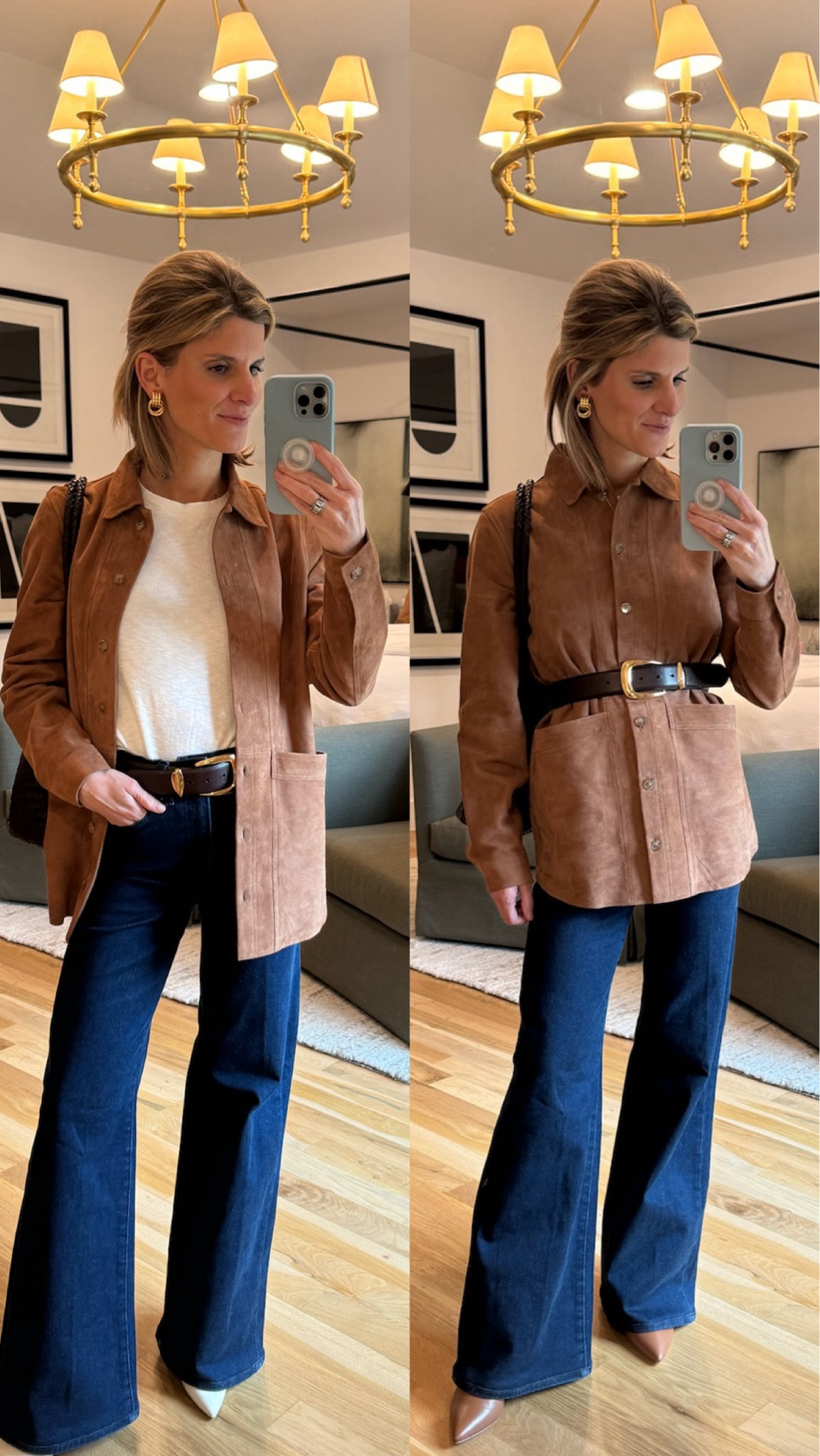 How I would style a suede jacket!