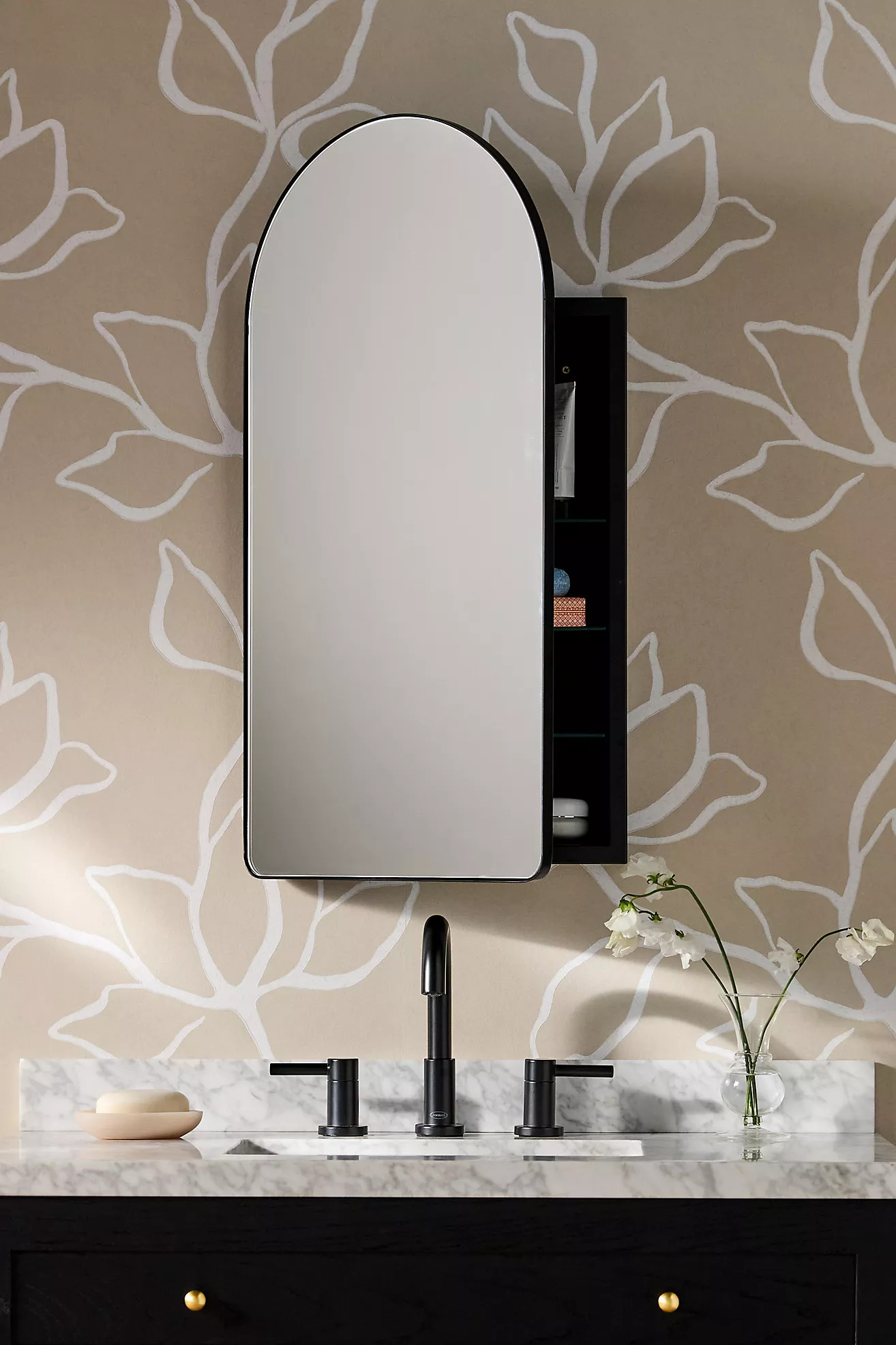Colca Mirrored Bath Cabinet | Anthropologie (US)