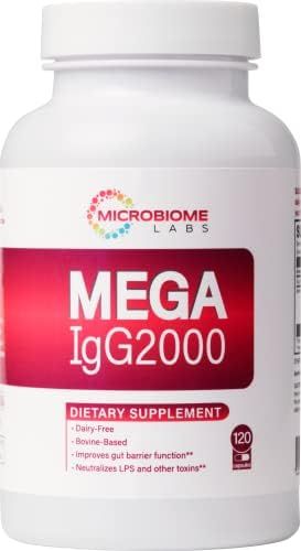 Microbiome Labs Mega IgG2000 - Dairy-Free Colostrum Capsules - High Concentration Immunoglobulin ... | Amazon (US)