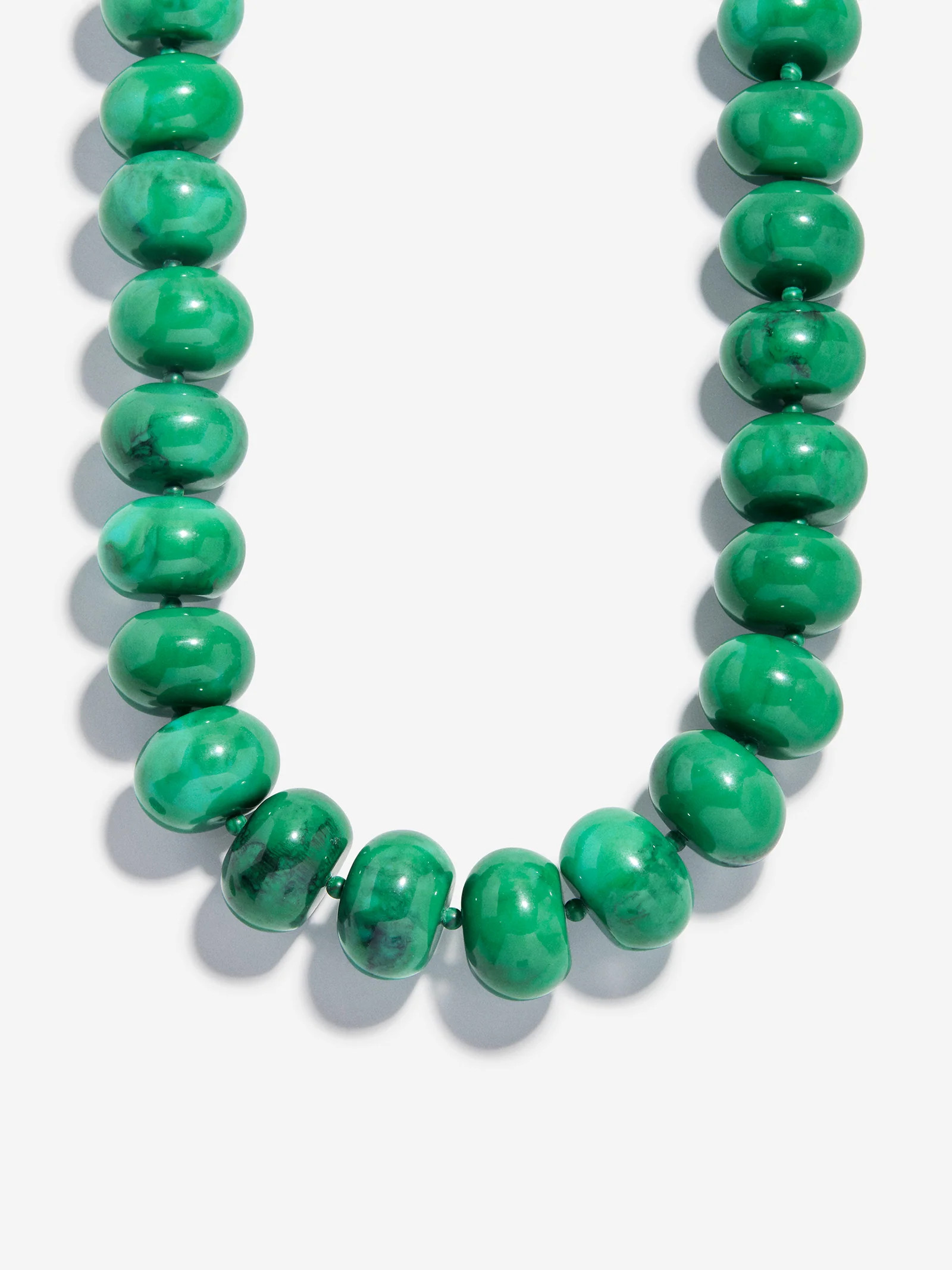 Joan Semi-Precious Necklace - Malachite | BaubleBar