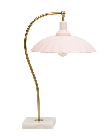 24in Penelope Brass Table Lamp With Metal Shade | TJ Maxx