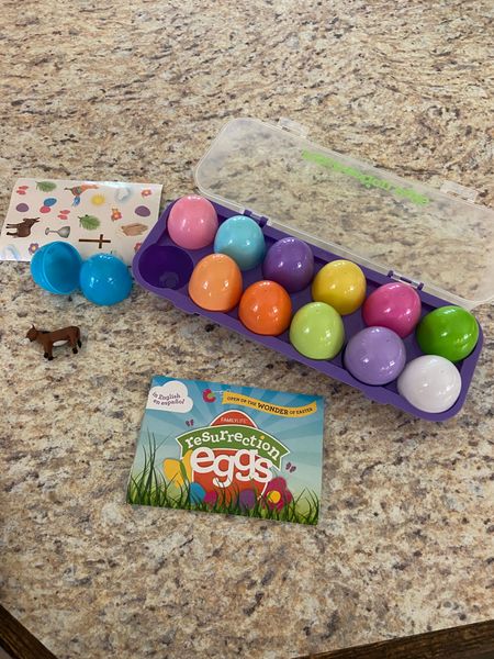 Easter 
Resurrection eggs 

#LTKfamily #LTKfindsunder50 #LTKSeasonal