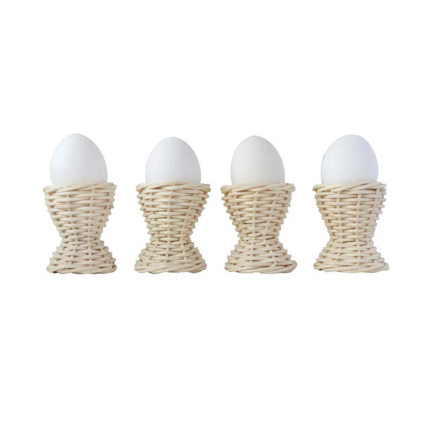 Woven Egg Holders - Set of 4 | Cailini Coastal