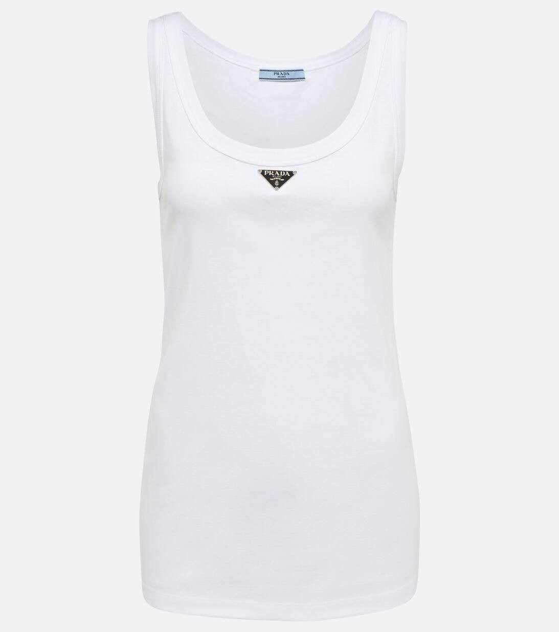 Logo cotton tank top | Mytheresa (INTL)