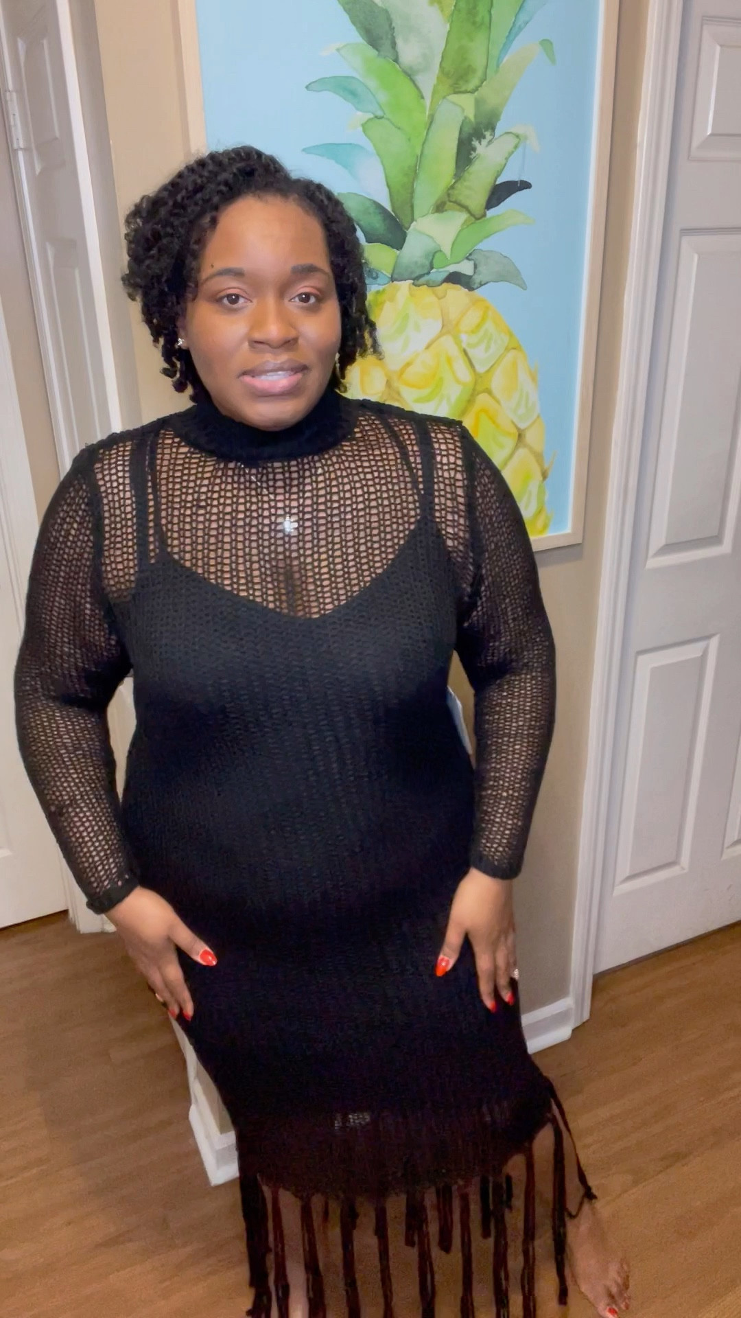 #knit #lbd #black #dress #fringe

Open Knit Fringe Hem Dress

#LTKsalealert #LTKcurves #LTKFind