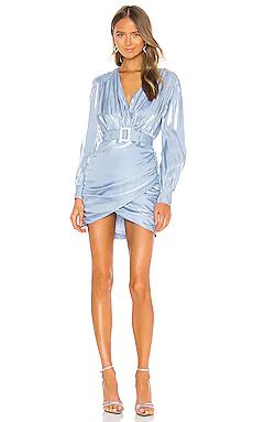 Song of Style Tucker Mini Dress in Clearwater Blue from Revolve.com | Revolve Clothing (Global)