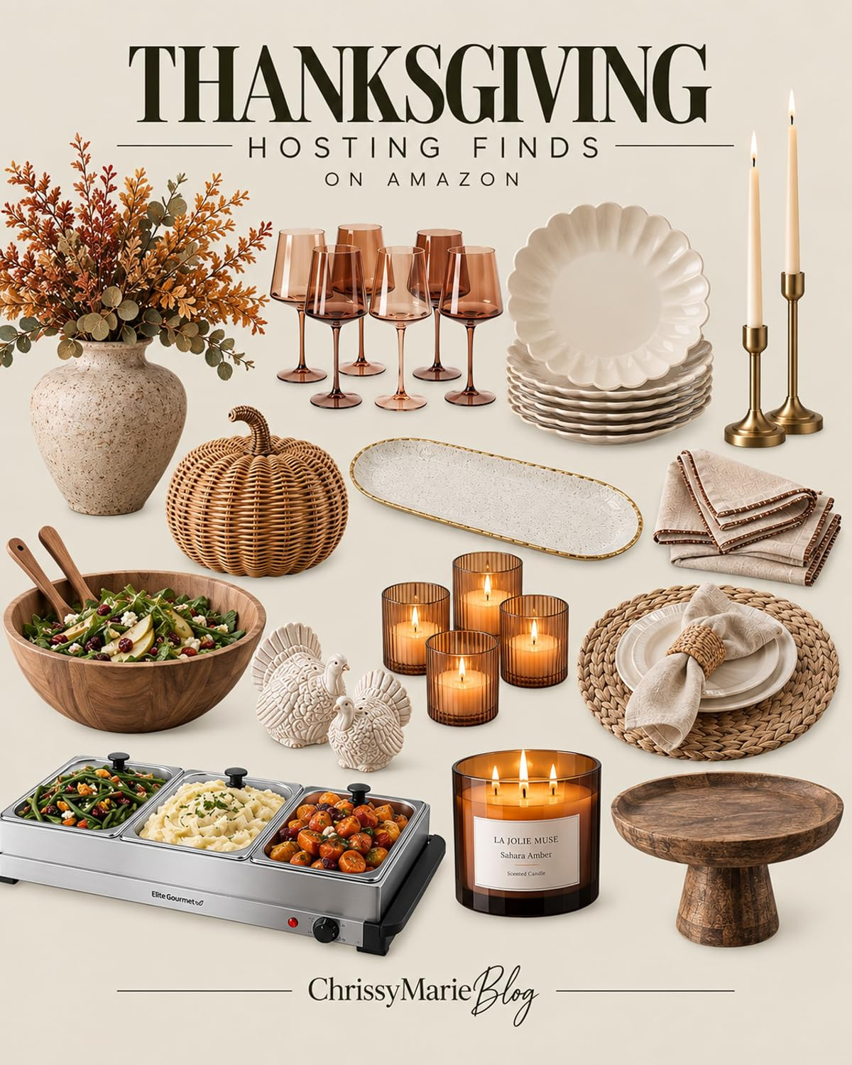 Thanksgiving hosting starts with the little things! 🦃🤎 From beautiful serving pieces to kitchen helpers that make prep and cleanup easier, these Amazon finds will help you get everything ready for the big day. Less running around, more time enjoying the people around your table! 

 #LTKmomlife #LTKSeasonal #LTKHome