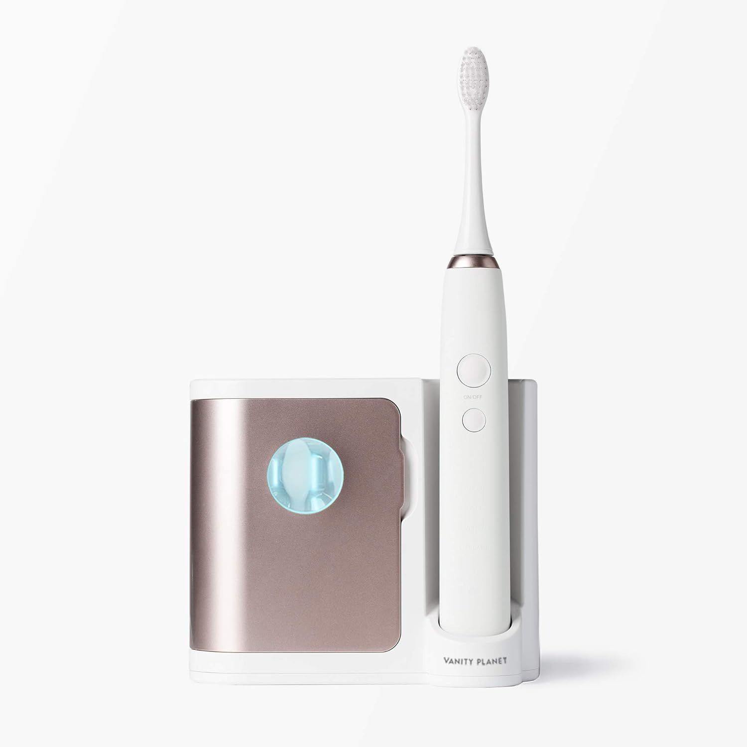 Vanity Planet Clara Ultrasonic Electric Toothbrush - Rose Gold - Advanced Oral Care with UV Sanit... | Amazon (US)